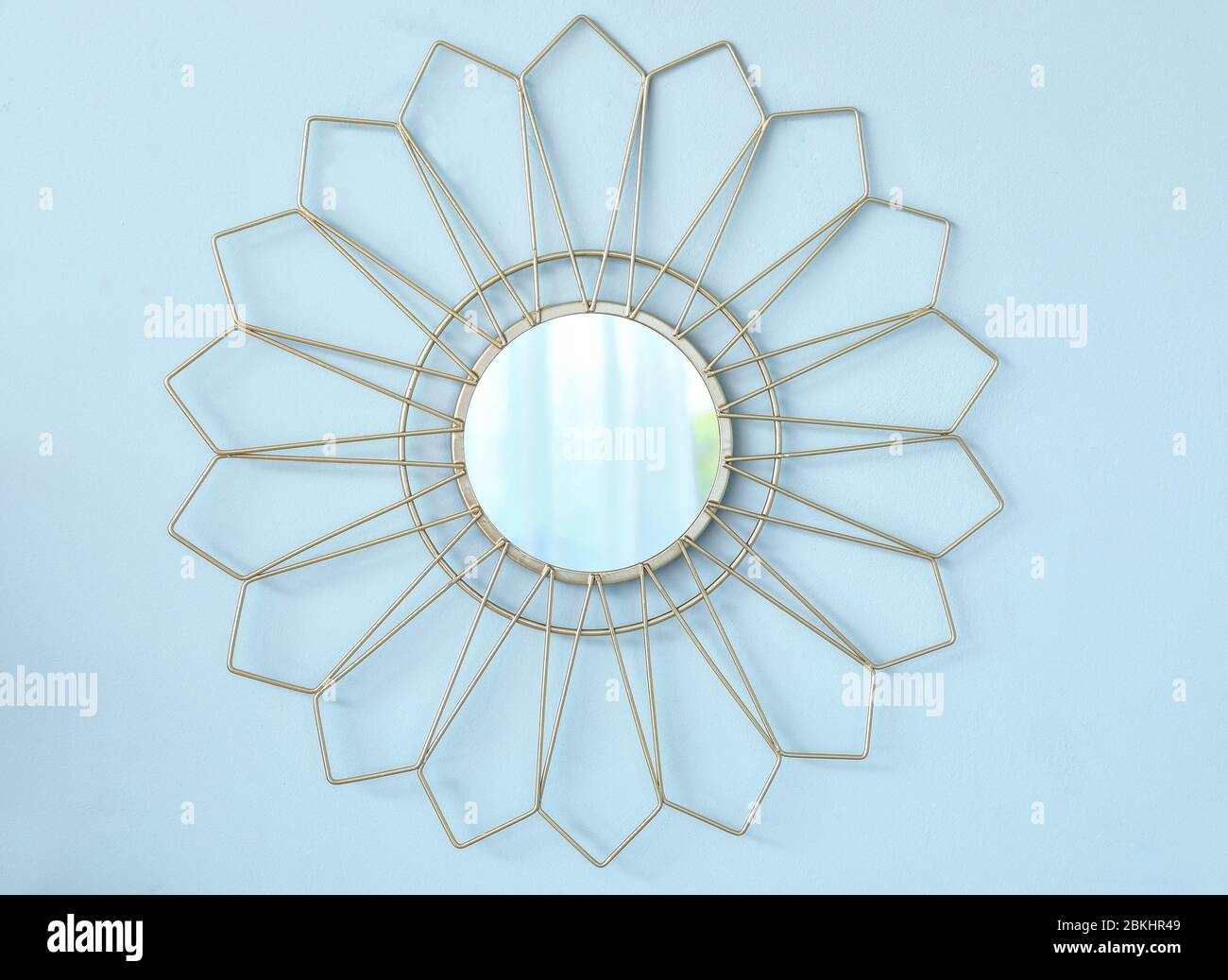 Mirror hanging on wall hi-res stock photography and images - Alamy