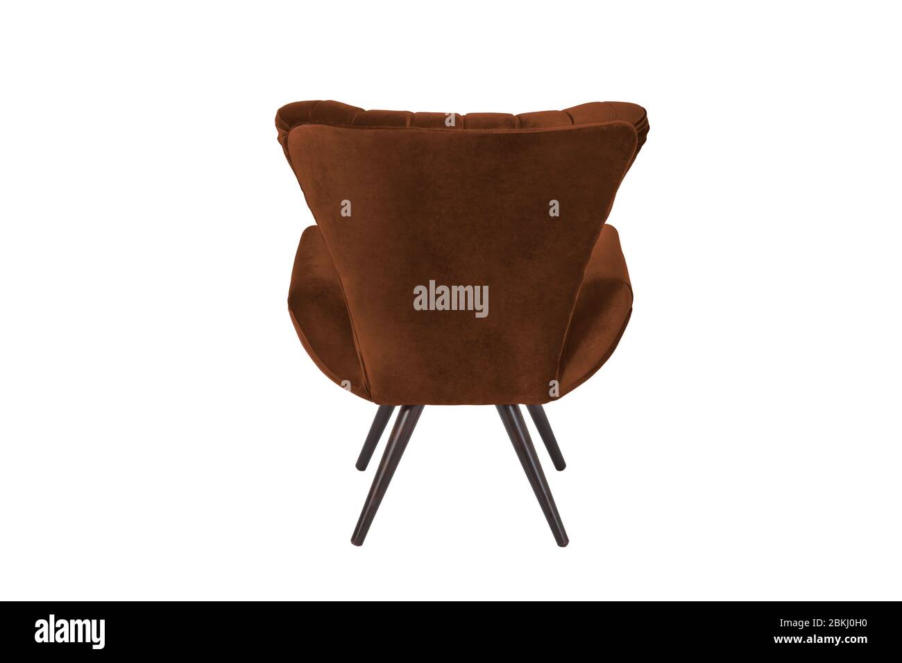 Color armchair. Modern designer chair on white background. Texture ...