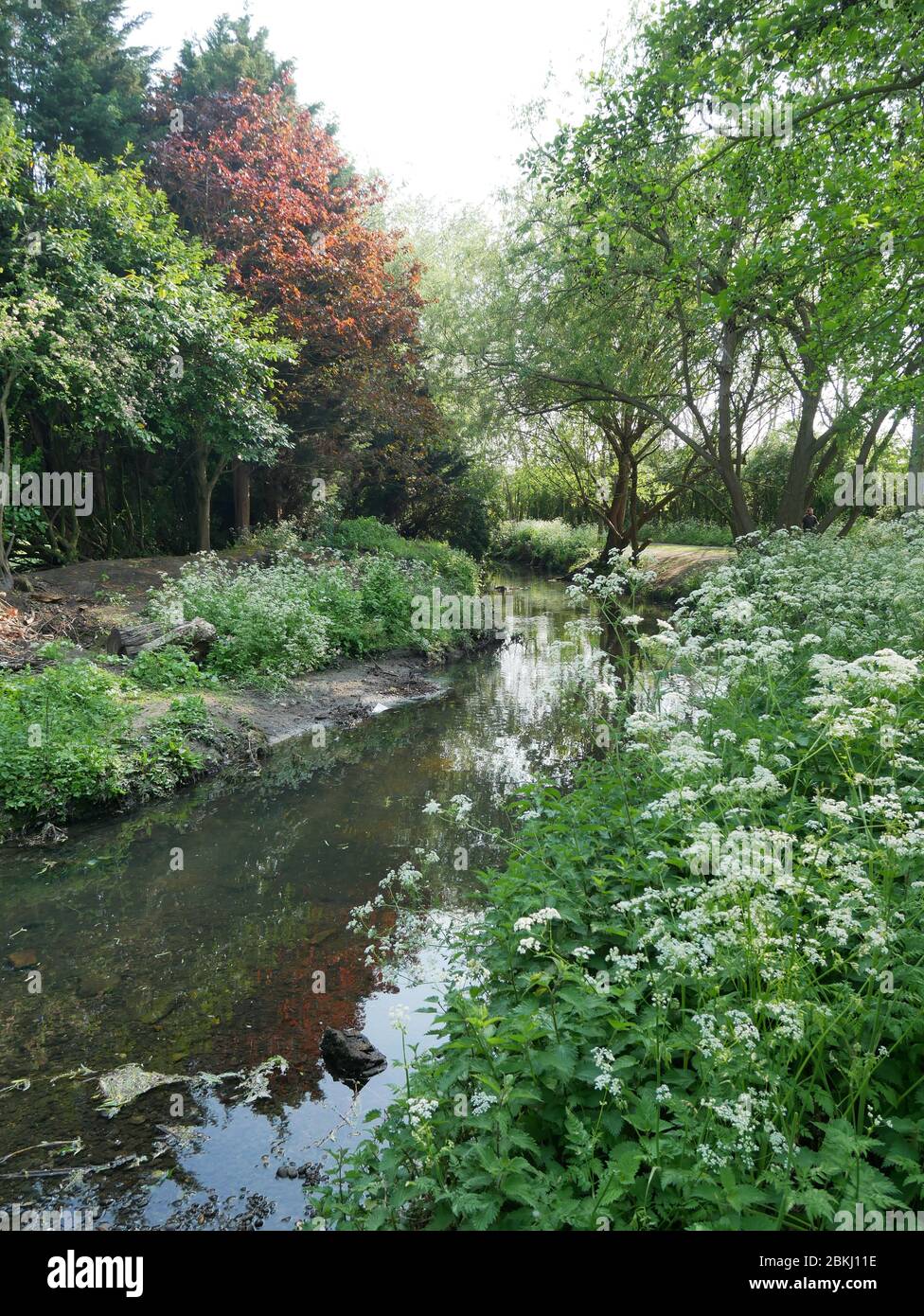 The River Pool, in Kent and South East London, England Stock Photo