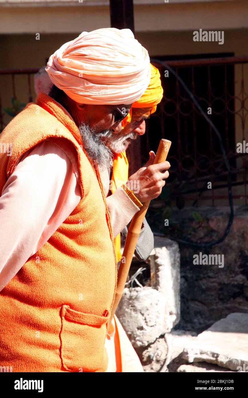 Swami hindu baba rishikesh india hi-res stock photography and images ...