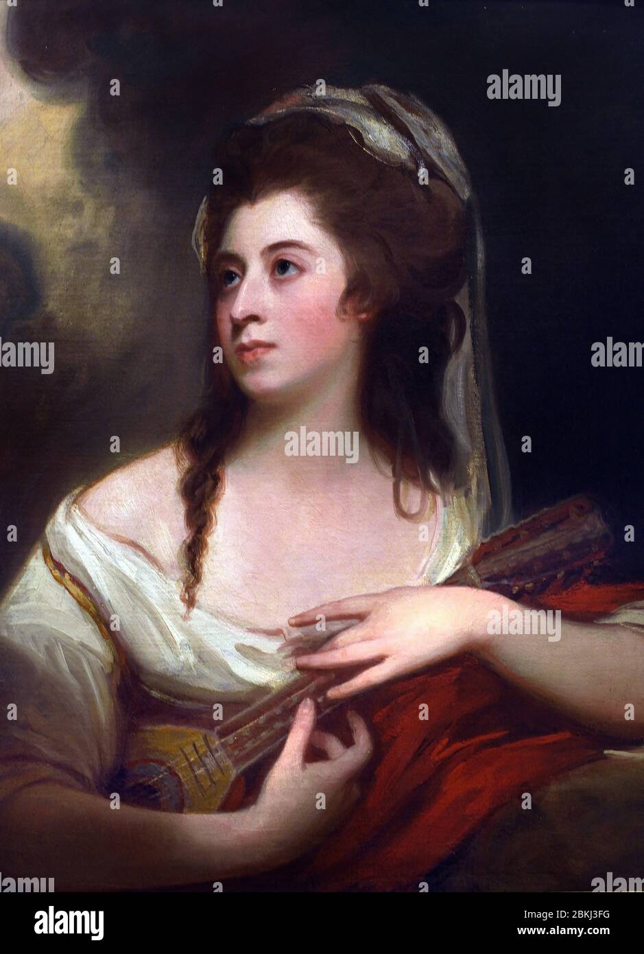Portrait of Miss Sophia Cumberland 1780 George Romney 1734-1802 English Stock Photo