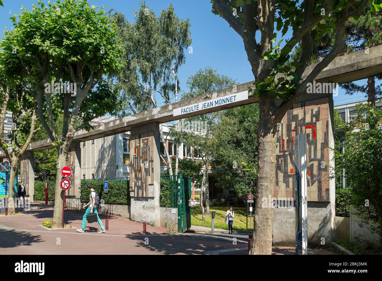 France, Hauts de Seine, Sceaux, Jean Monnet Faculty Stock Photo - Alamy