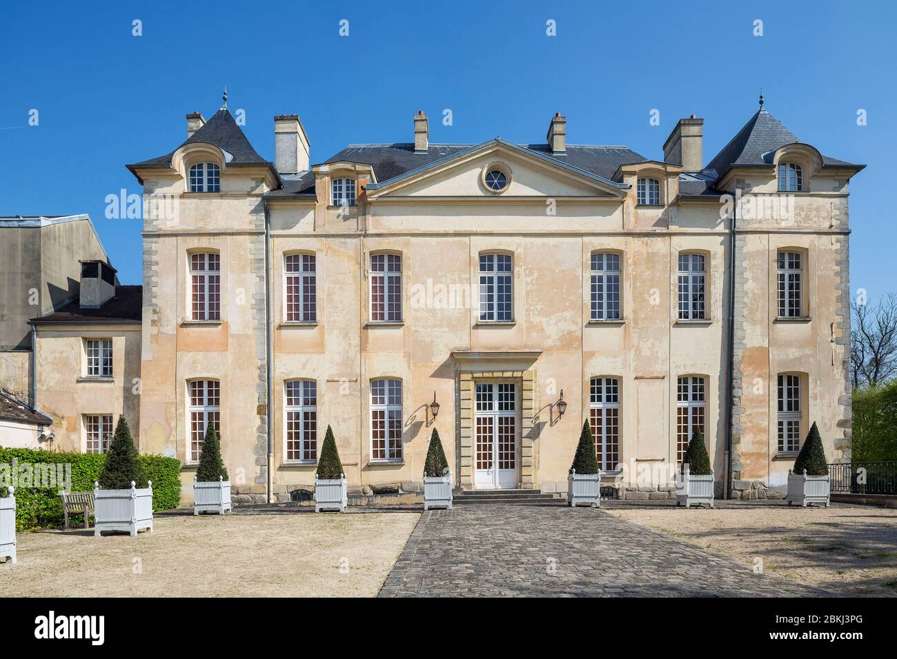 France, Hauts de Seine, Sceaux, Departmental area of Sceaux, Le Petit Château Stock Photo