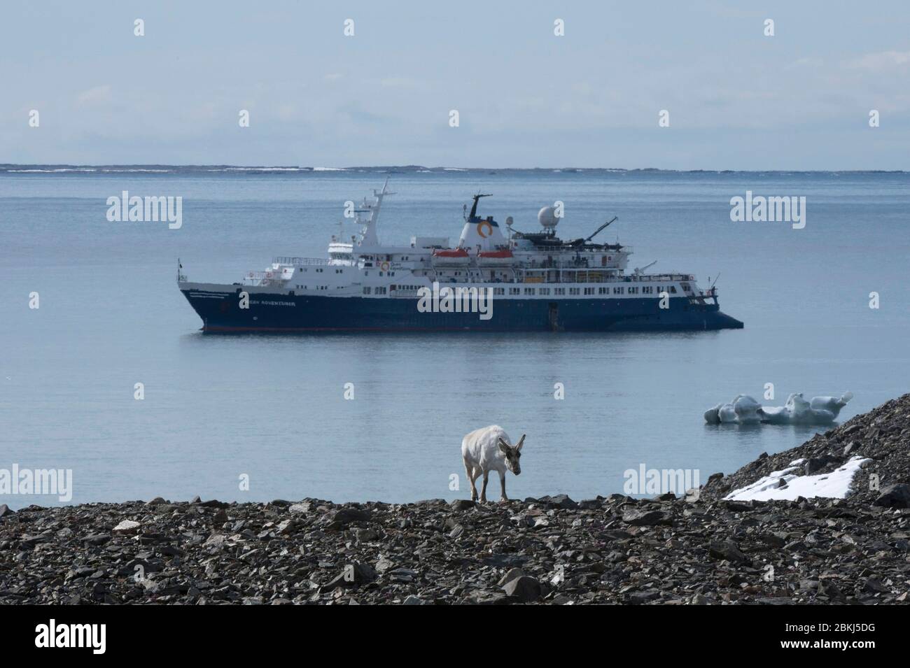 Isbjornhamna, Hornsund bay, Spitsbergen, Svalbard Islands, Norway, Stock Photo