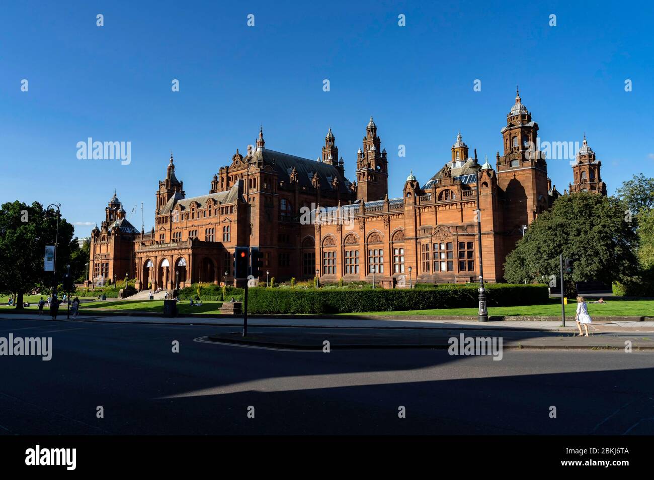 United Kingdom, Scotland, Glasgow, Kelvingrove Art Gallery and Museum Stock Photo