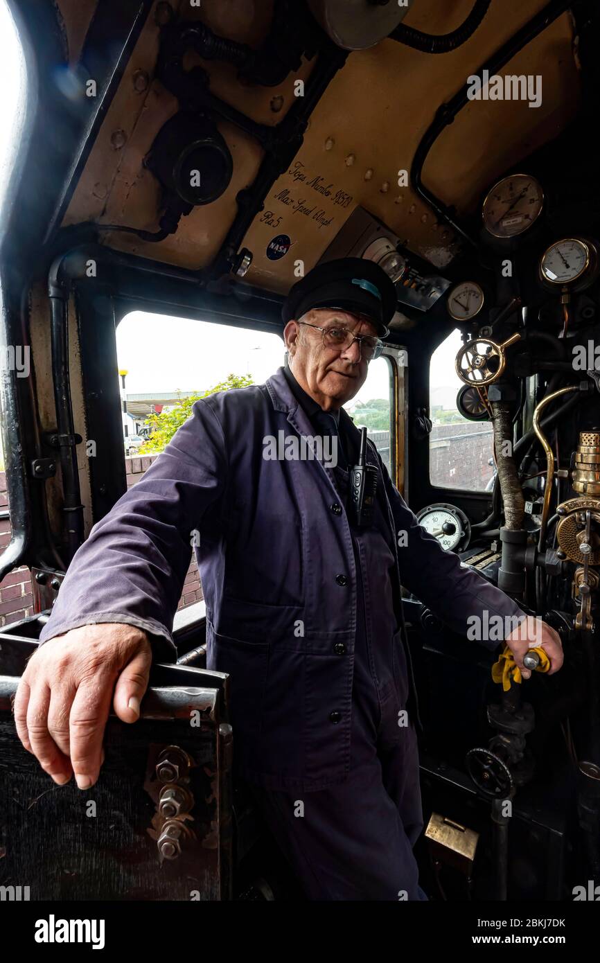 United Kingdom, Scotland, Highlands, Mallaig, The Jacobite Steam Train