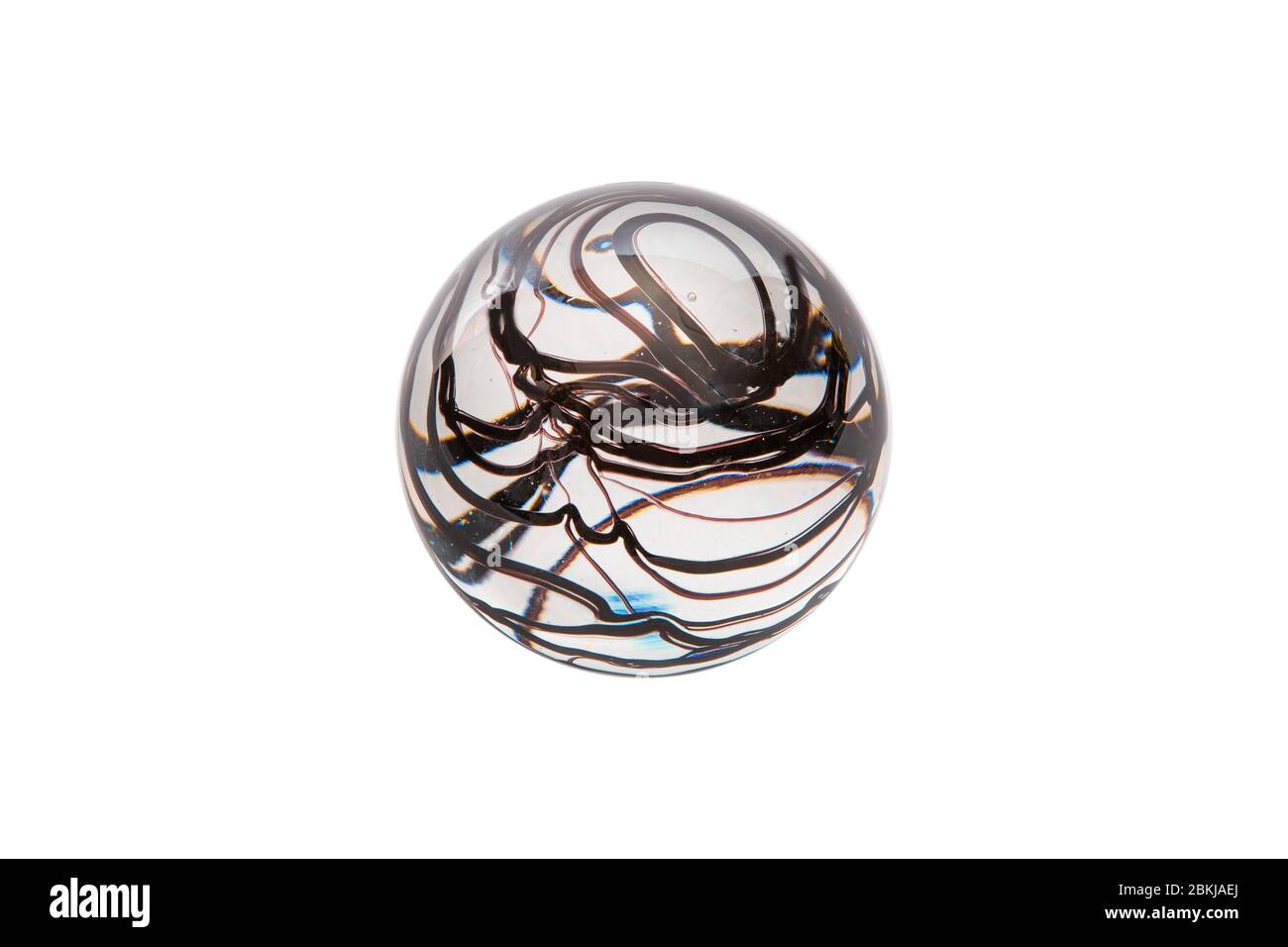 Elegant glass vase isolated on a white background (glass, empty, vase