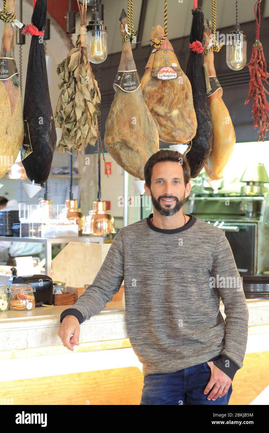 Portugal, Lisbon, José Avoulez, star chef with a dozen restaurants in the capital Stock Photo