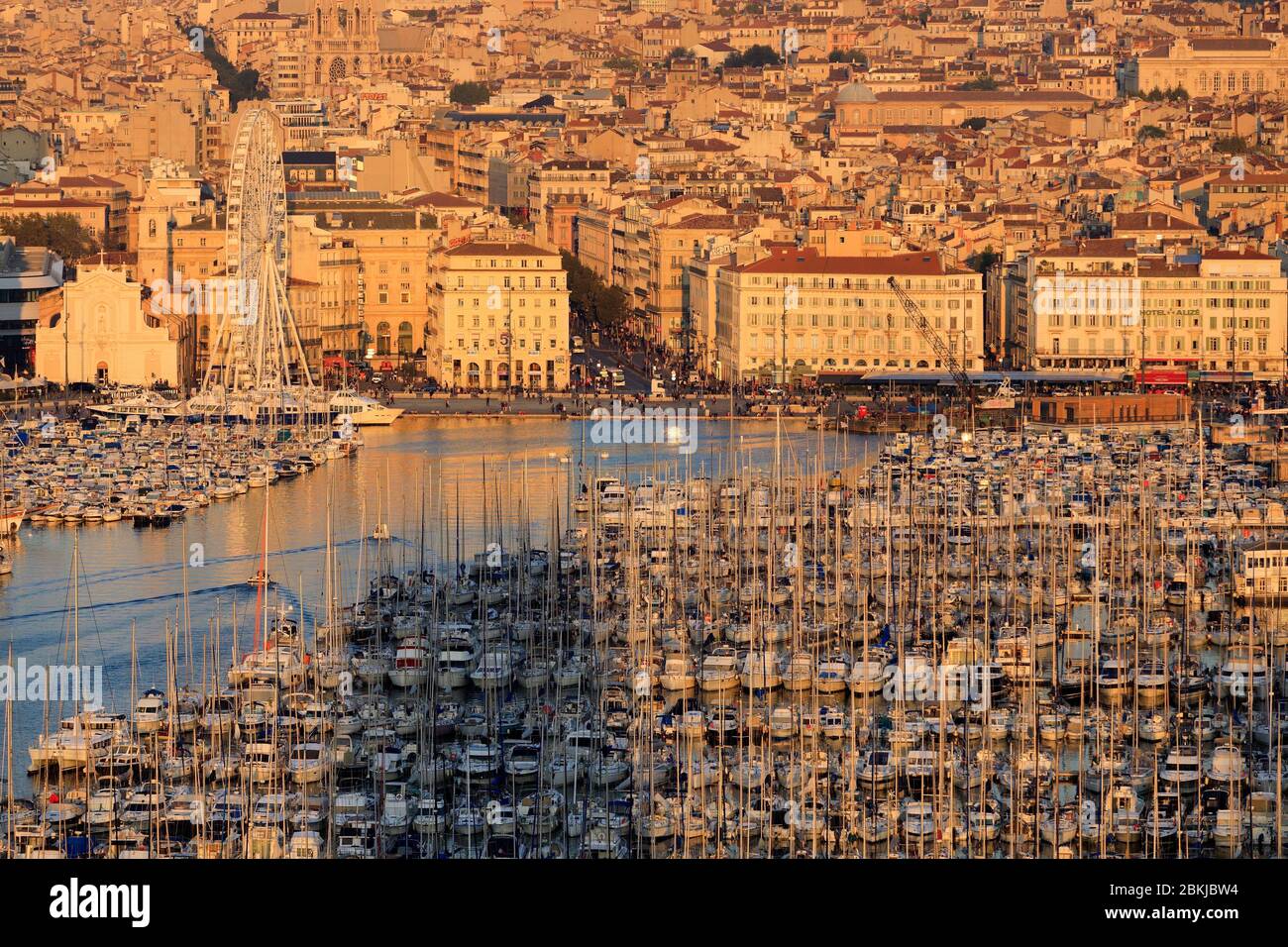 France, Bouches Du Rhone, Marseille, 1st Arrondissement, Vieux Port ...