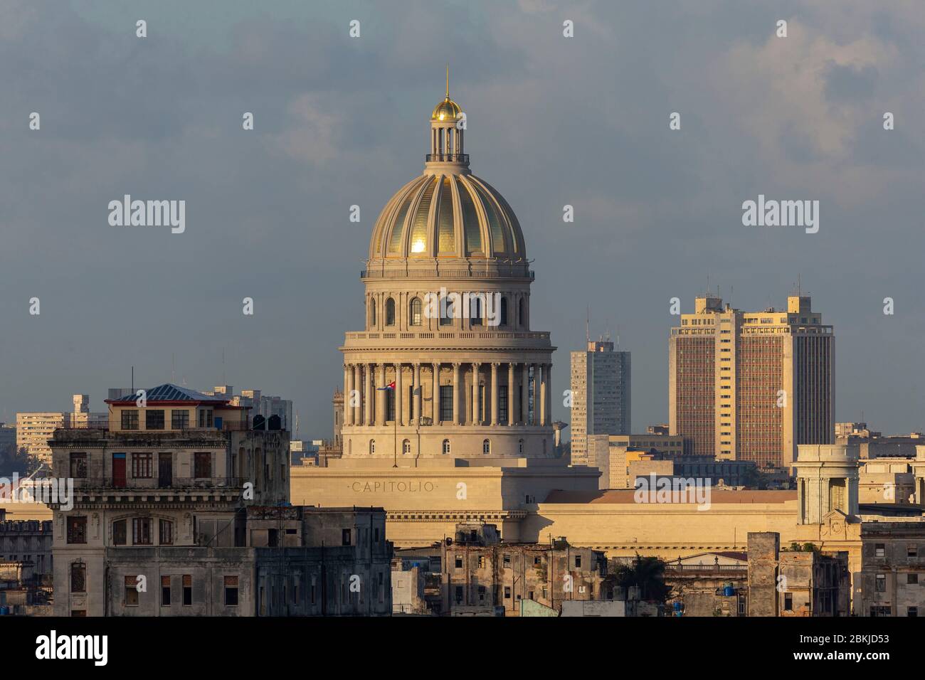 Cuba, Havana, La Habana Vieja District listed as World Heritage by UNESCO Stock Photo