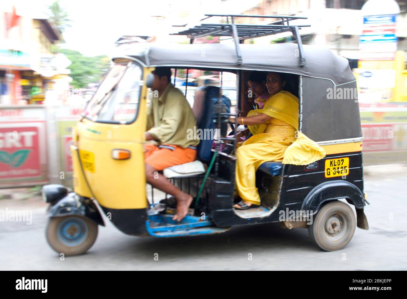 India, Kerala, atmosphere in Cochin Stock Photo