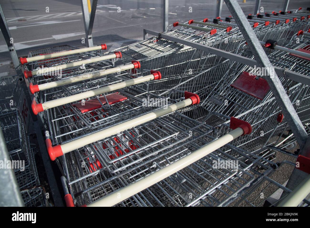 Auchan shopping mall parking lot hi-res stock photography and images ...