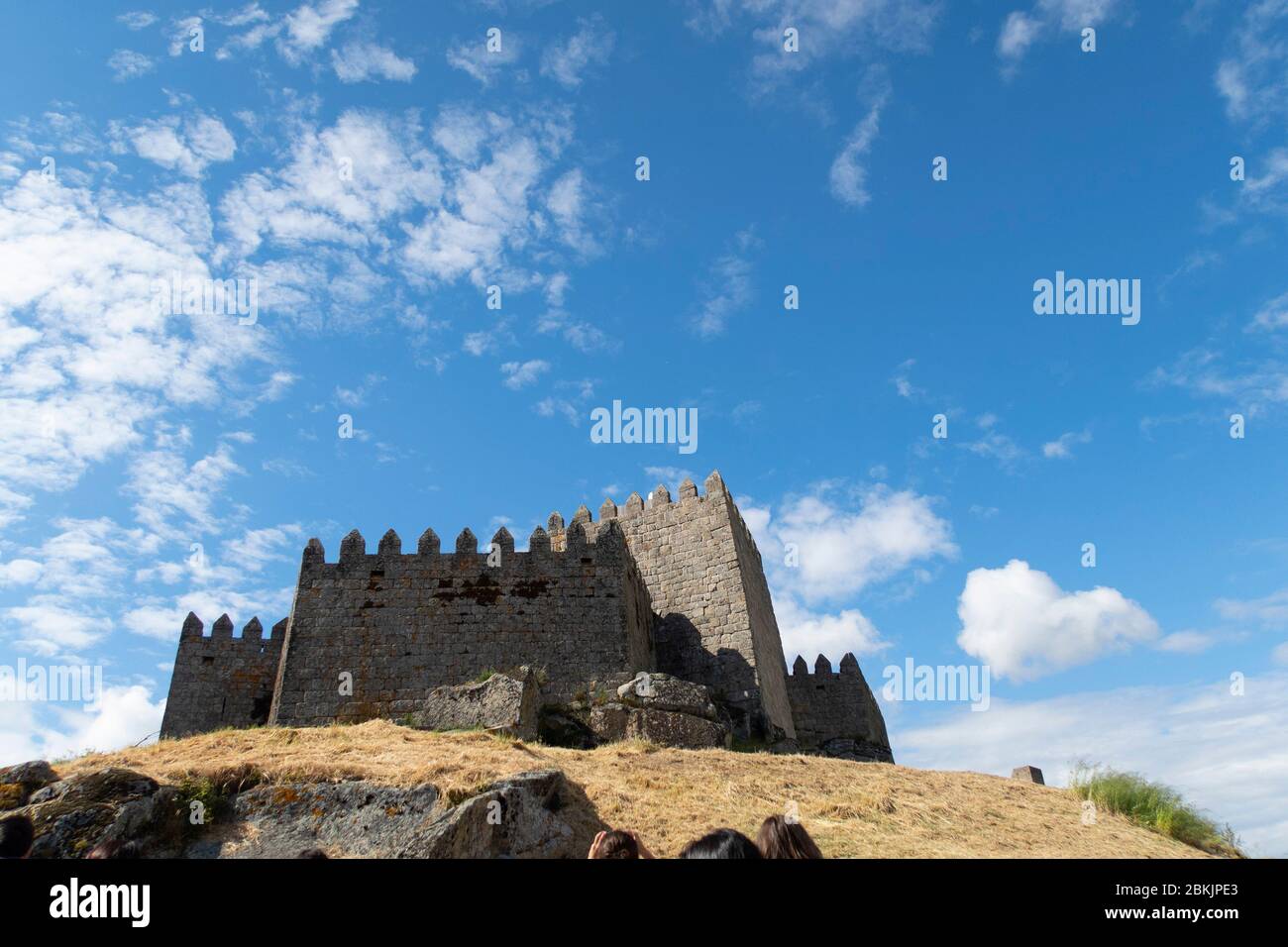 Medieval castle in Trancoso, Portugal, Europe Stock Photo