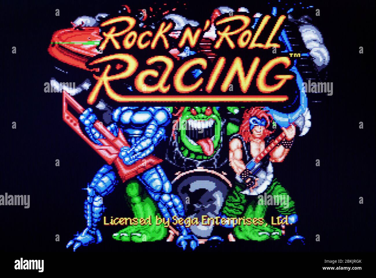 Rock N Roll Racing - Sega Genesis Mega Drive - Editorial use only Stock  Photo - Alamy