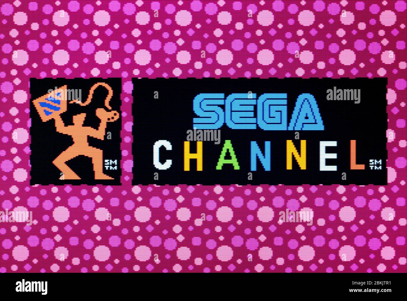 Sega Channel Sega Genesis Mega Drive Editorial use only Stock Photo