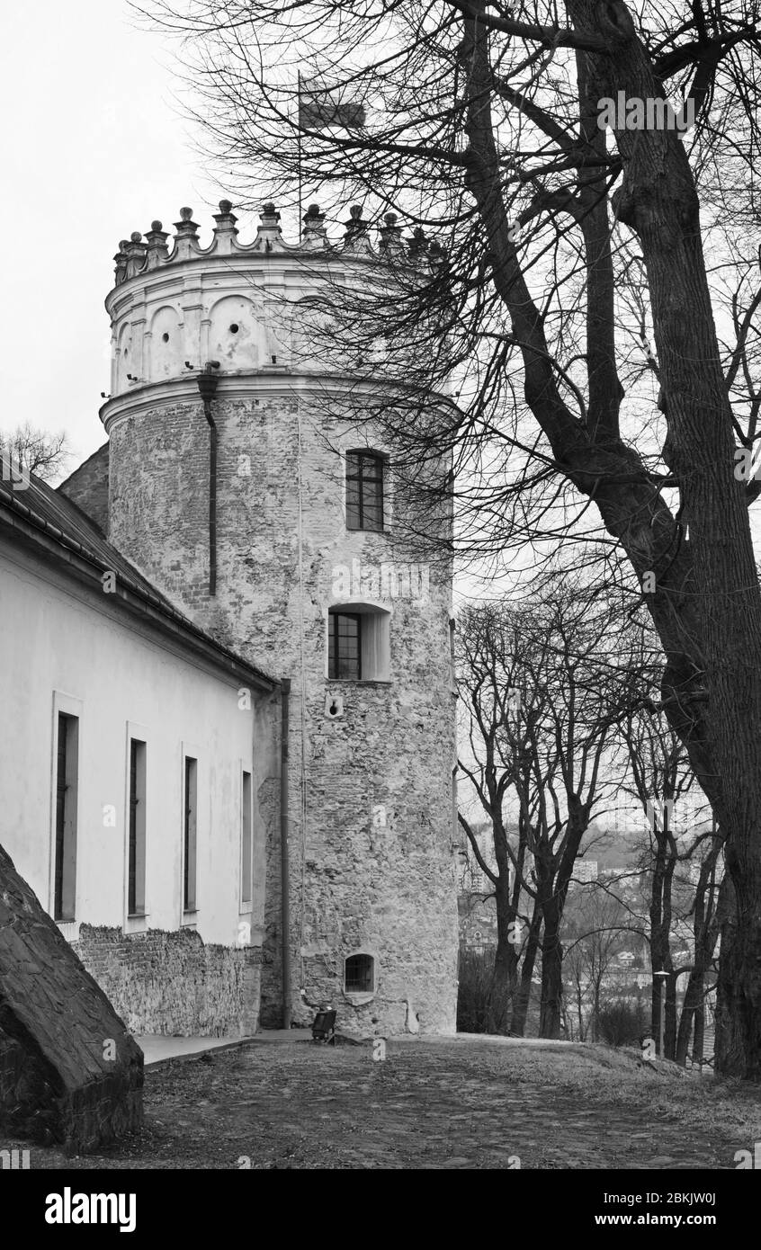 Royal Casimir castle in Przemysl. Poland Stock Photo