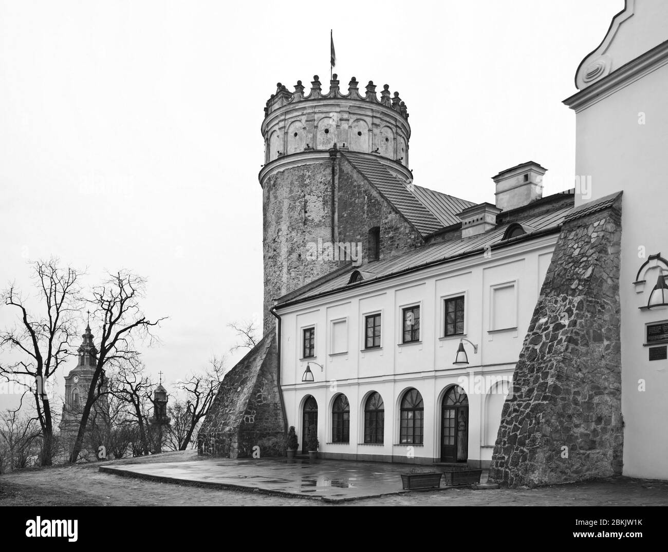 Royal Casimir castle in Przemysl. Poland Stock Photo