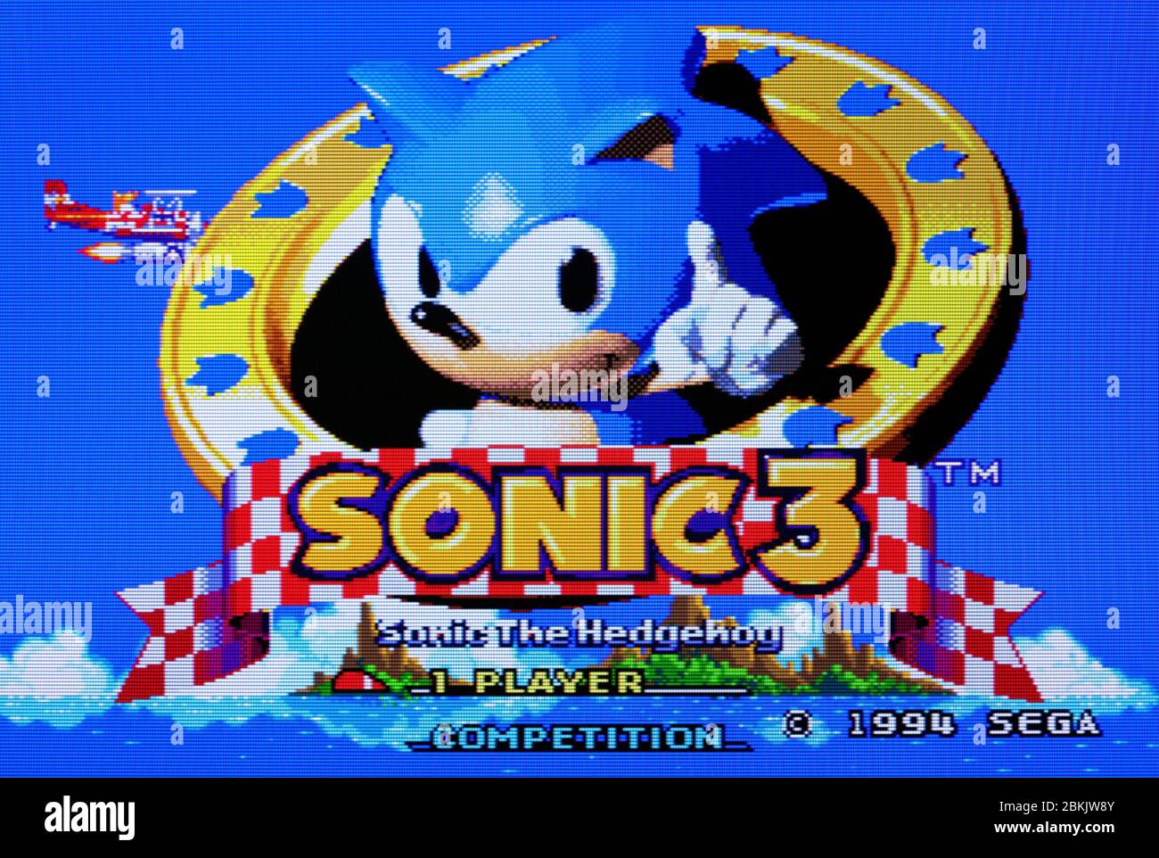 Sonic The Hedgehog 2 - Sega Genesis Mega Drive - Editorial use