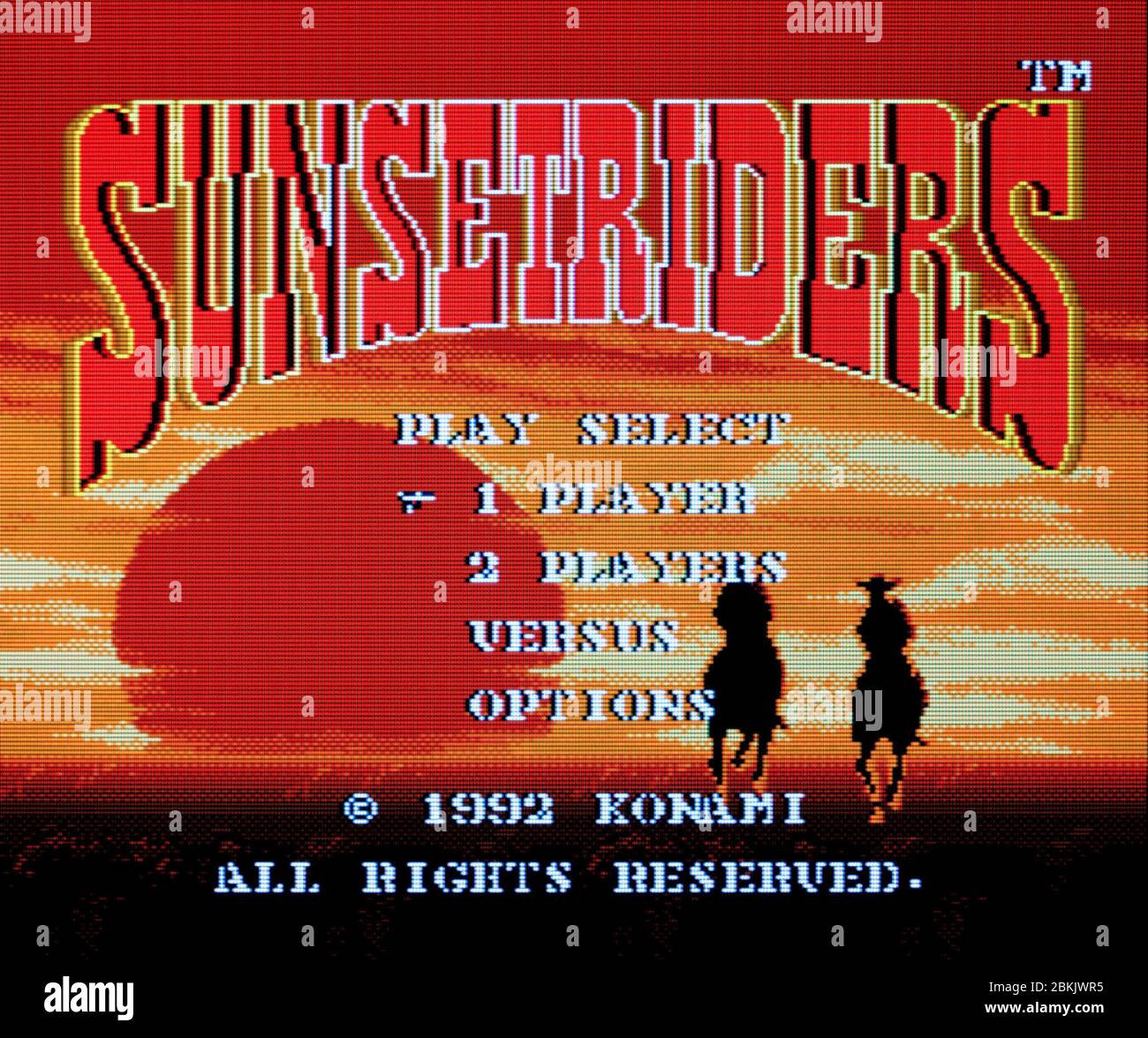 ☆サマーセール☆Sunset Riders【中古・Genesis北米版】 ☆サマー
