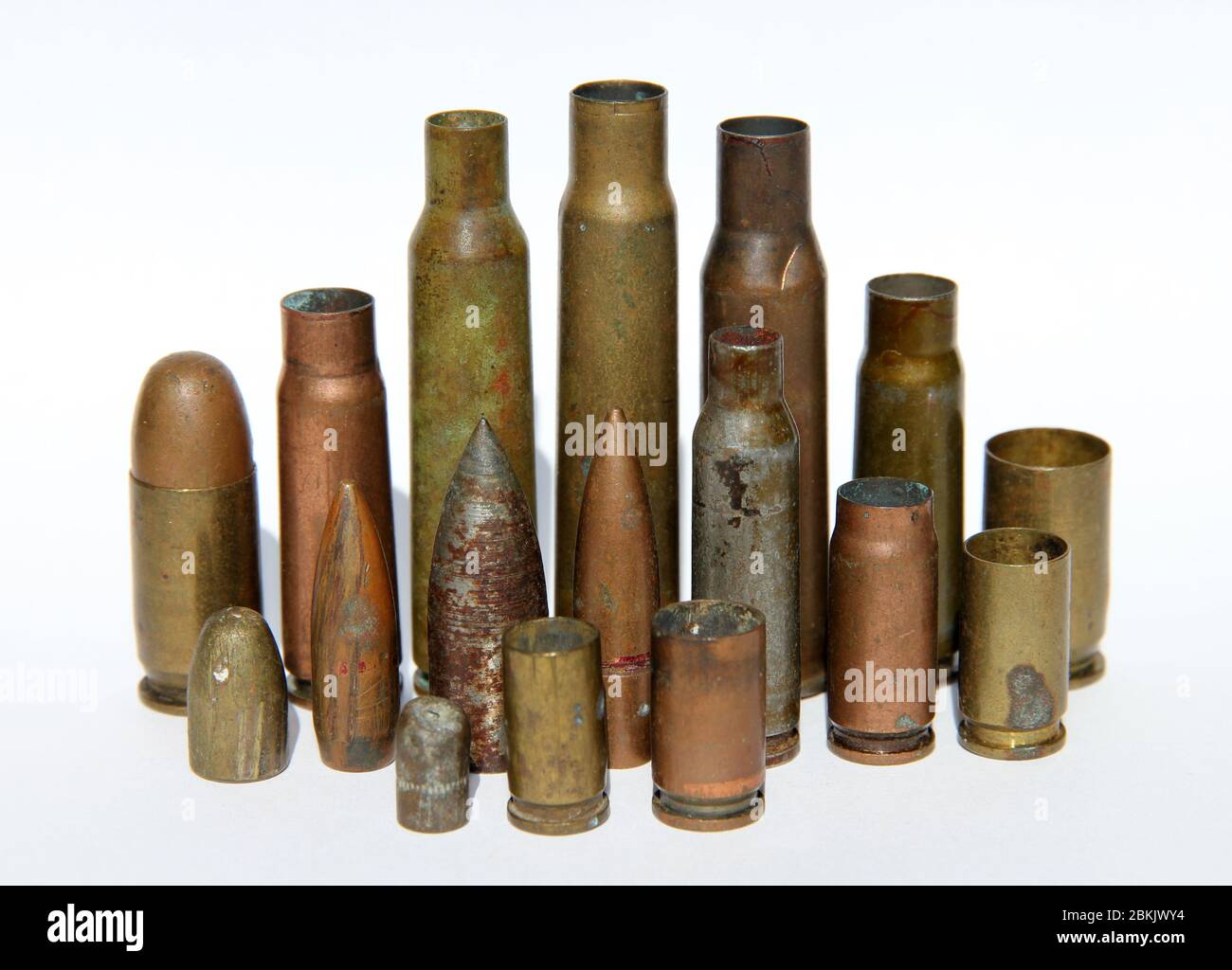 Afghanistan bullets Stock Photo