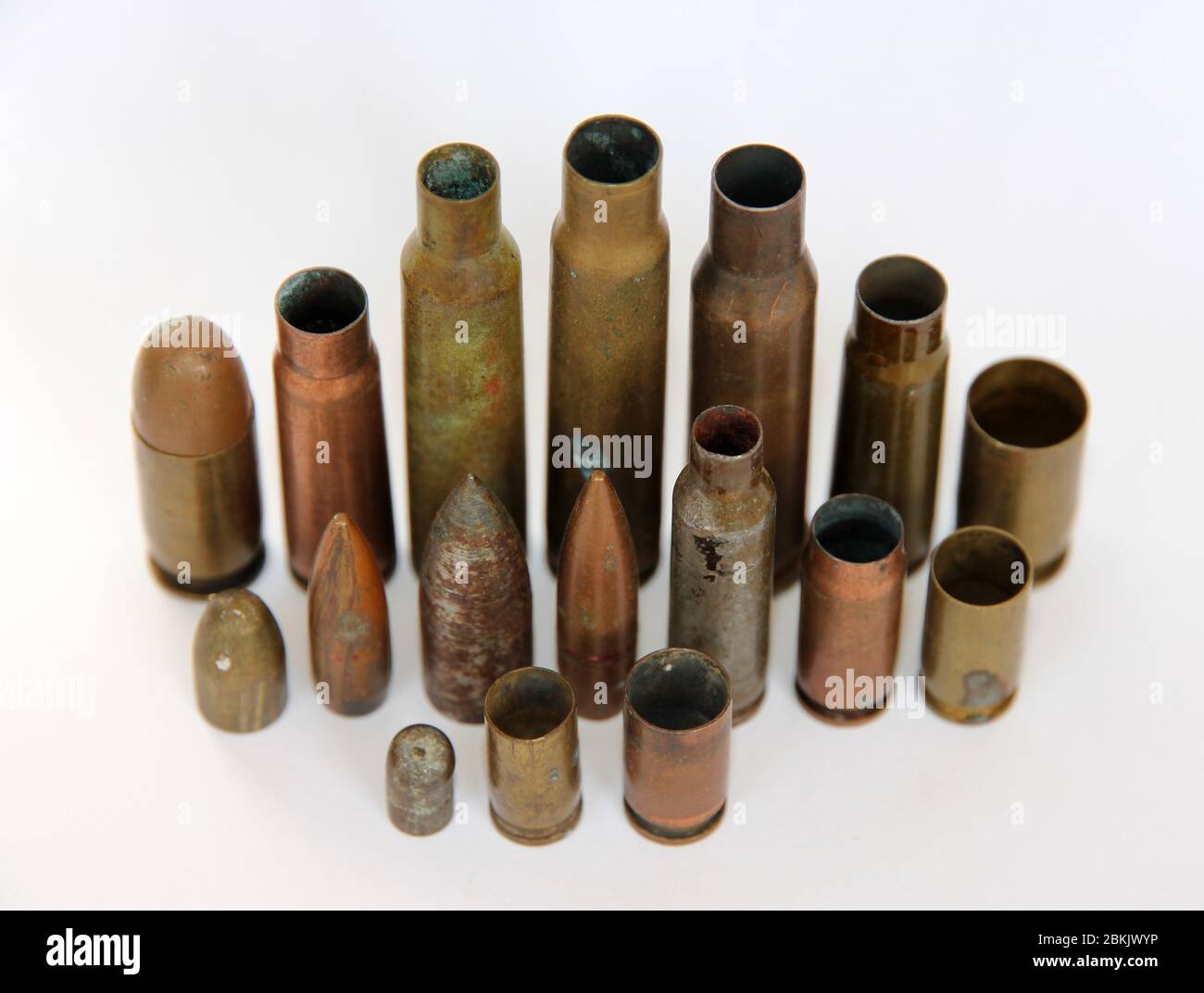 Afghanistan bullets Stock Photo