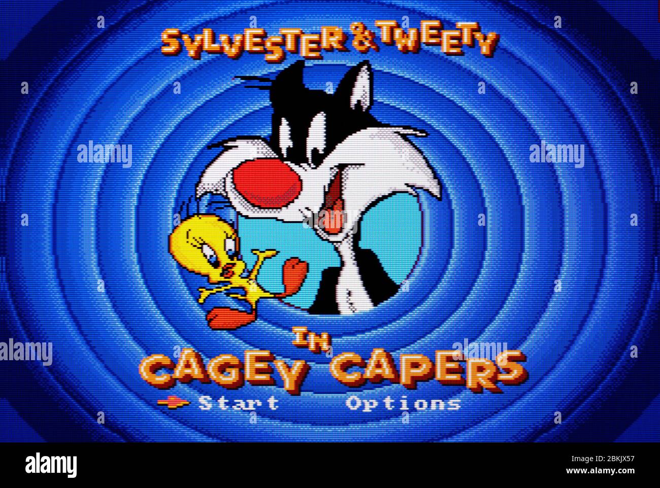 Кот игры сега. Sylvester and Tweety in Cagey Capers Sega. Sylvester & Tweety in Cagey Capers игра.