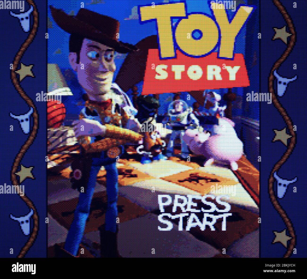 Toy Story Sega Genesis Mega Drive Editorial use only Stock Photo