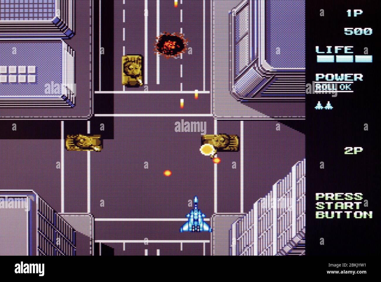 Vapor Trail - Sega Genesis Mega Drive - Editorial use only