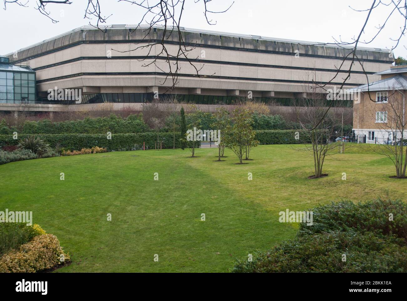 National Archives at Kew, Bessant Drive, Kew, Richmond TW9 4DU Thames Path Teddington to Kew, Richmond, London by John Cecil Clavering Stock Photo