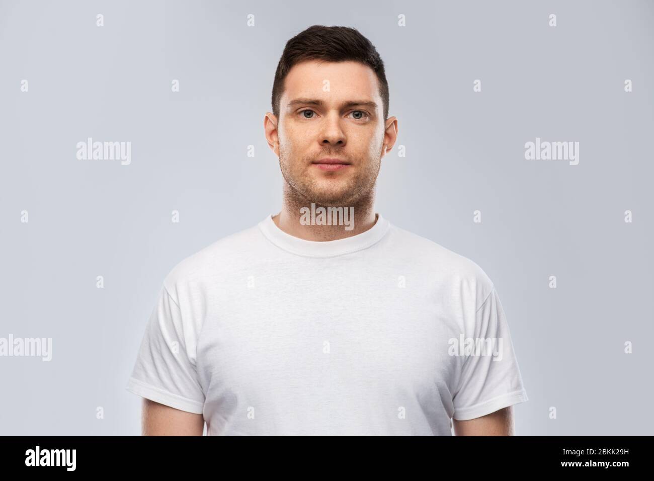 Concept young man in t shirt hi-res stock photography and images - Alamy