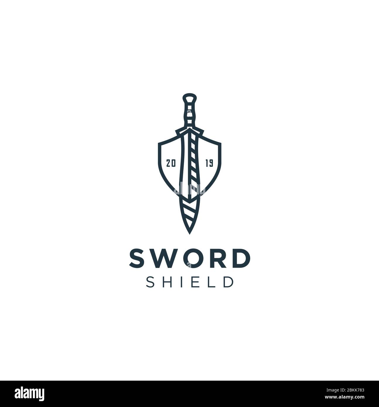 Sword crest hi-res stock photography and images - Alamy