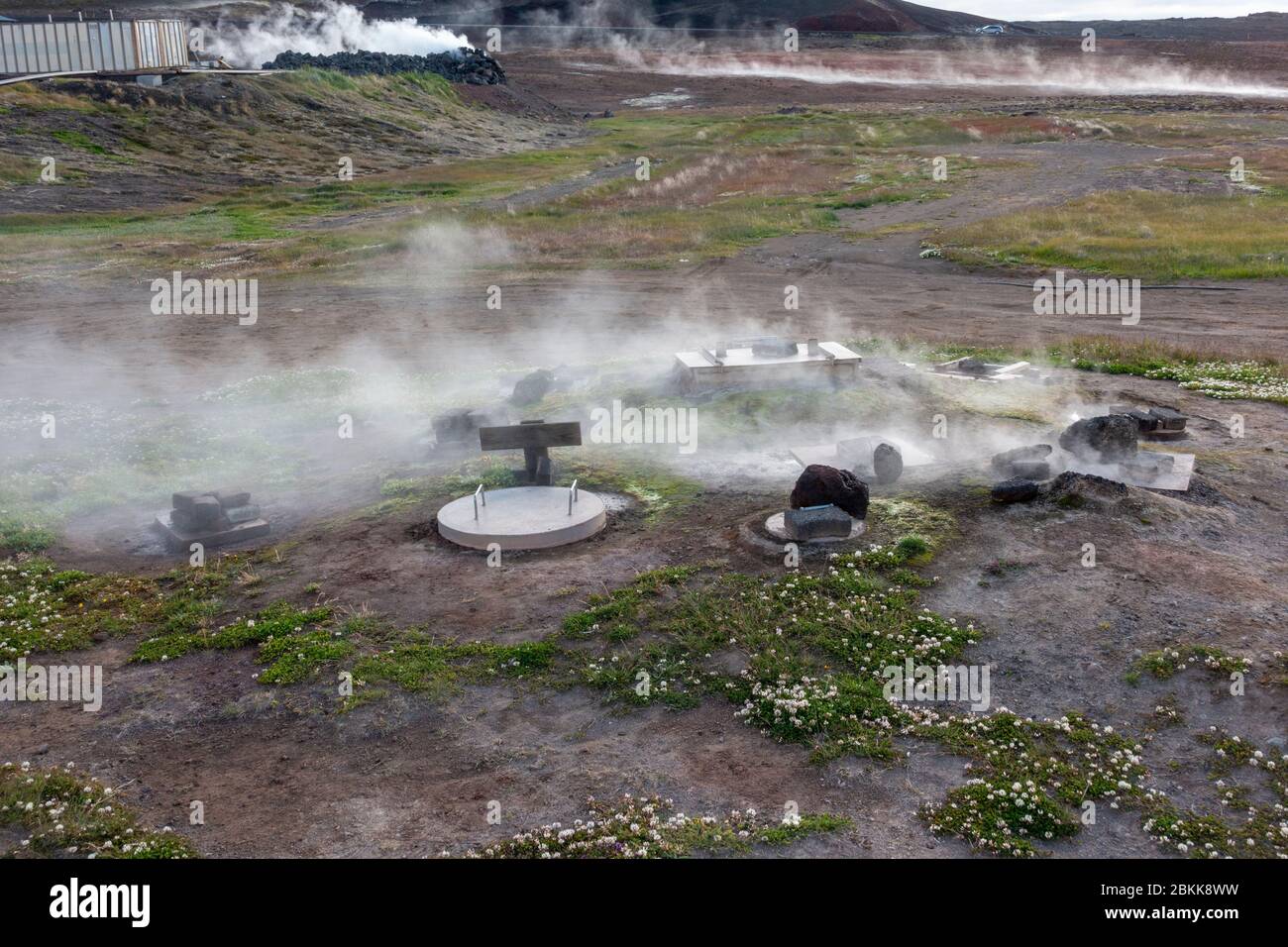 The Underground Bakery, steam bread (hverabrau or geysir bread) baked