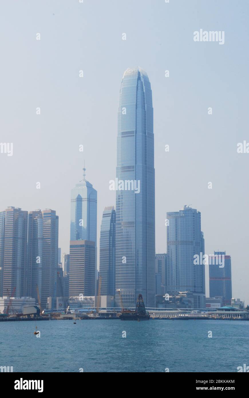 Two International Finance Centre 8 Finance Street Central Hong Kong By Cesar Pelli Stock Photo Alamy