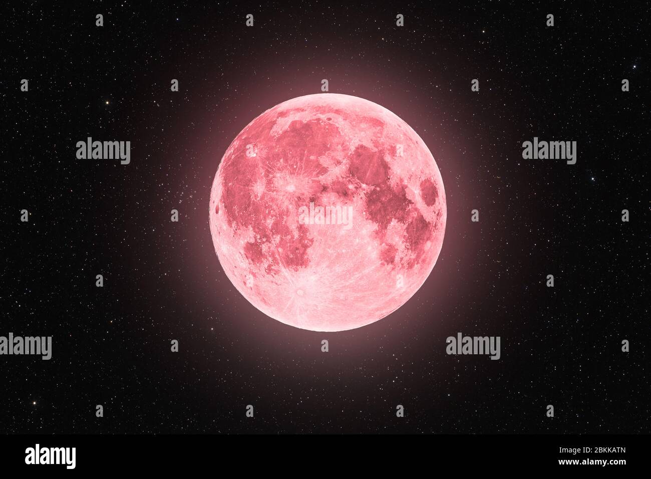 Pink moon  Pink moon wallpaper, Moon and stars wallpaper, Pink moon