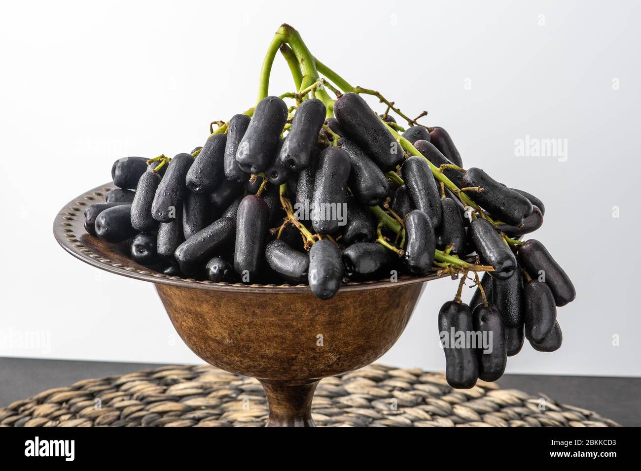 Sweet Saphire Grapes grown in California are a new exciting variety