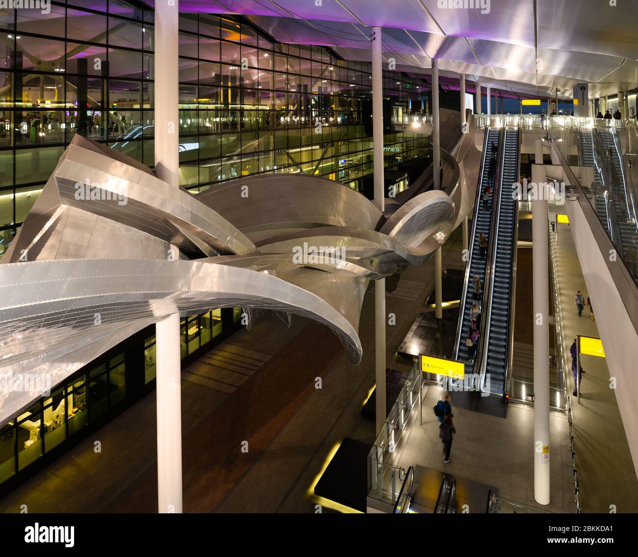 Terminal 2, Heathrow International Airport, London, UK Stock Photo Alamy