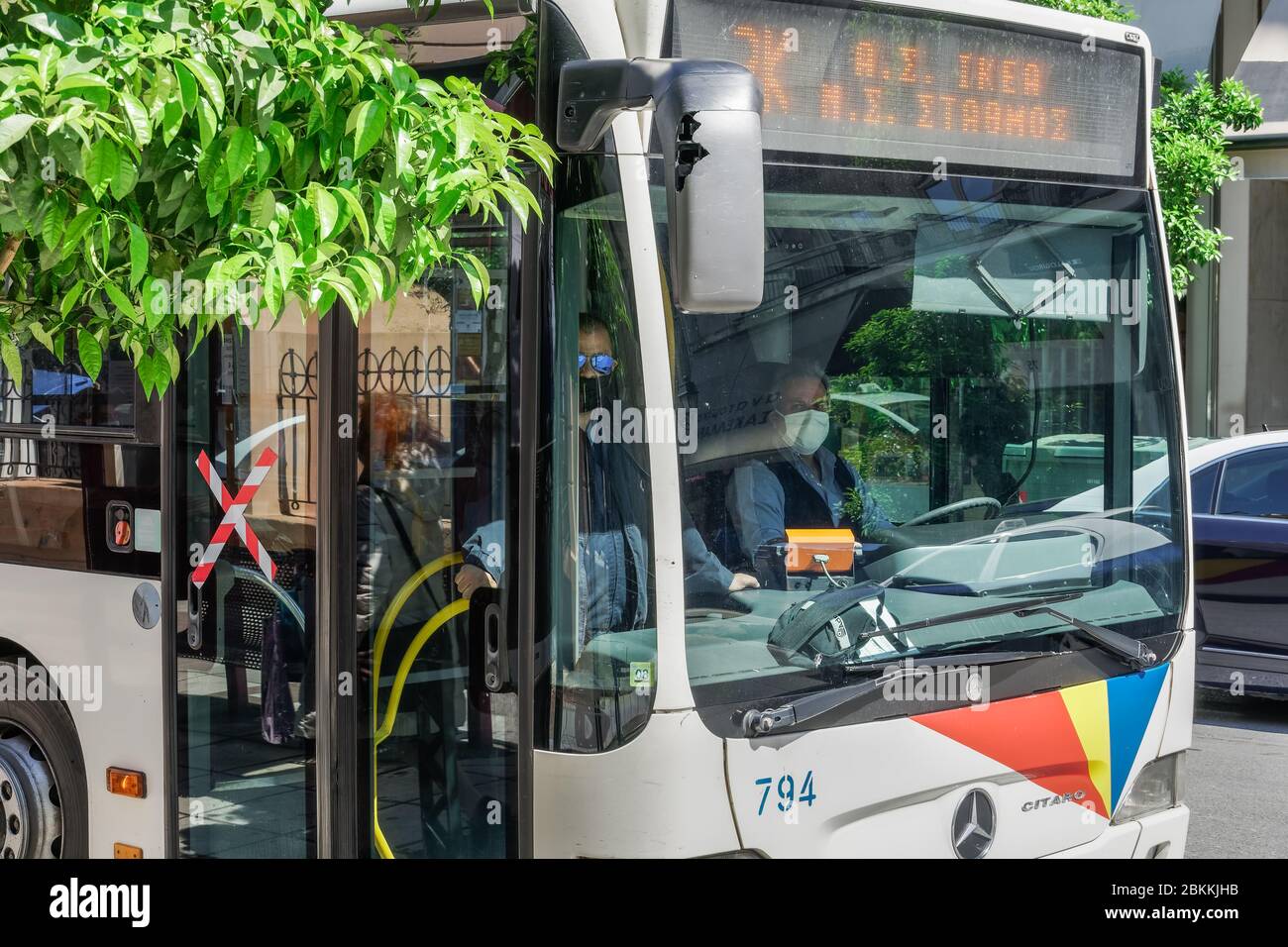 Thessaloniki urban transport organization hires stock photography and