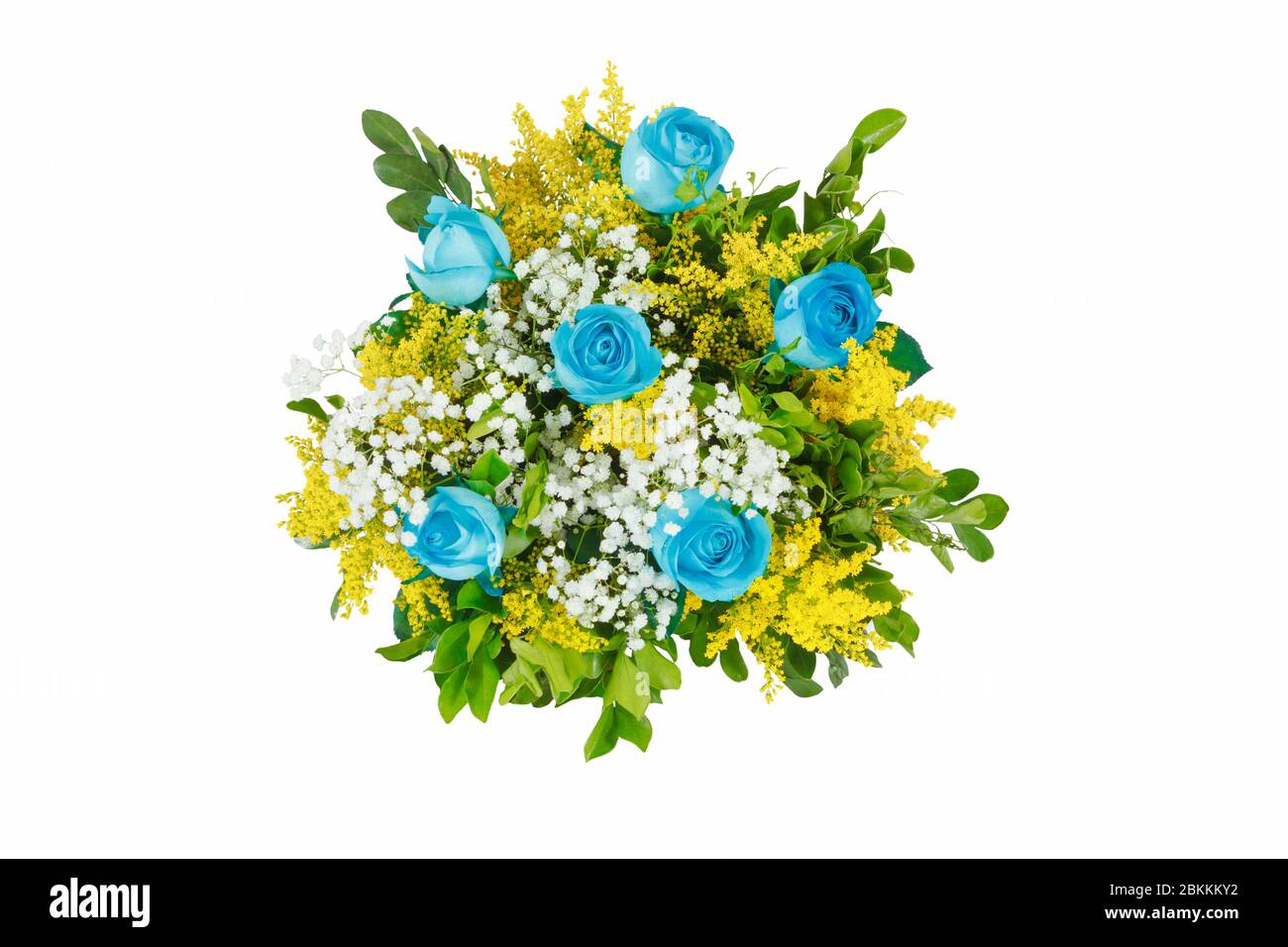 rose bouquet isolated on white background Stock Photo - Alamy
