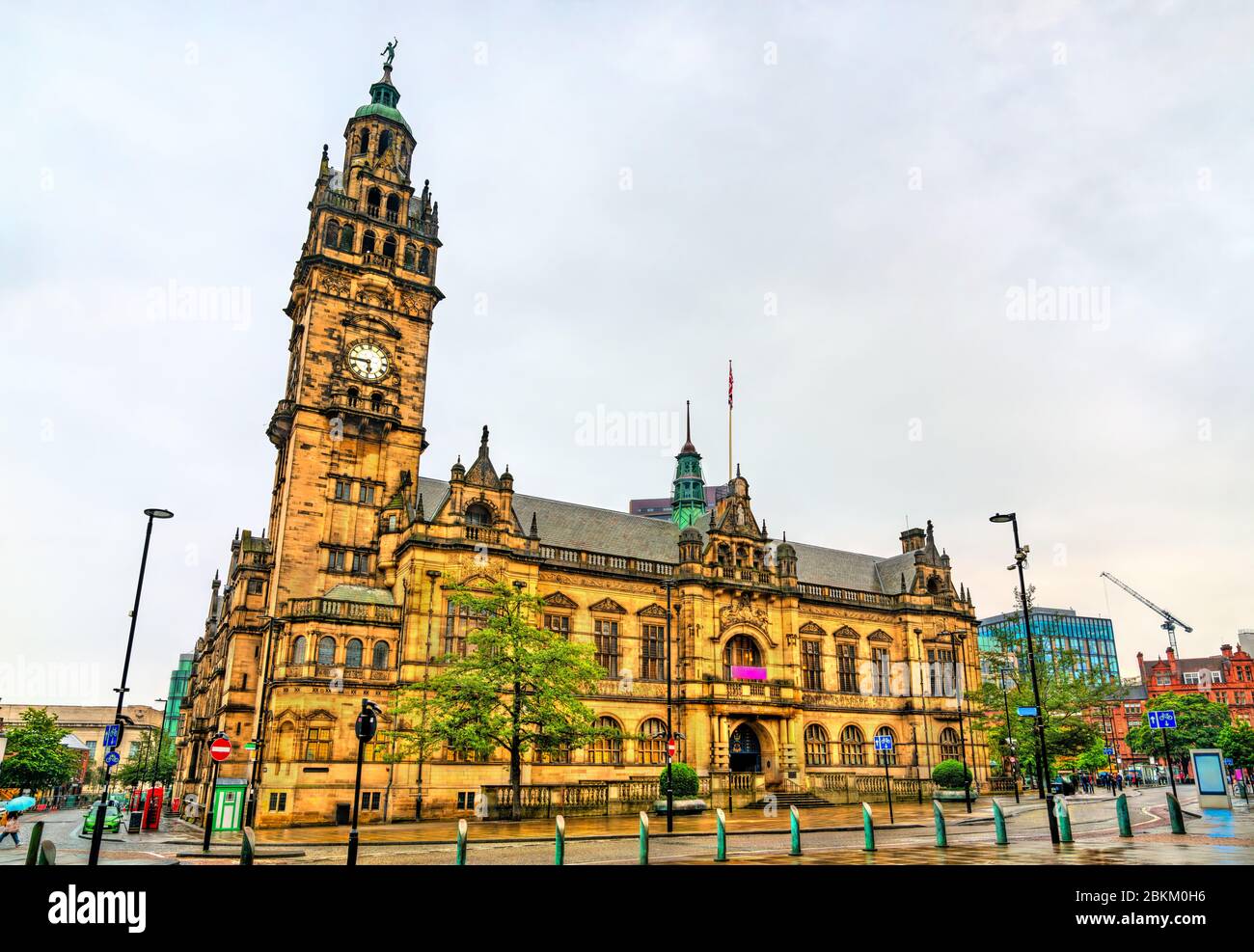 Sheffield Town Hall South Yorkshire, UK Stock Photo Alamy