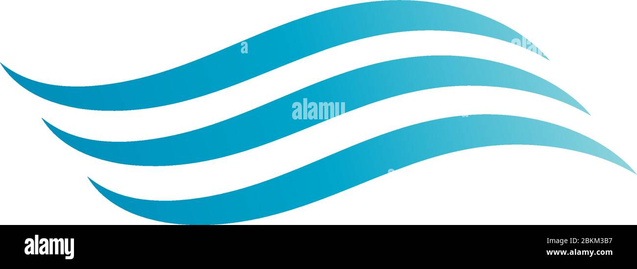 Water wave icon vector illustration design template Stock Vector Image ...