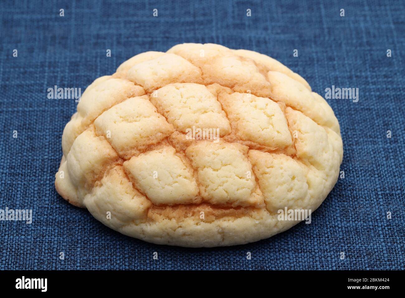 Japanese meronpan bread on table Stock Photo