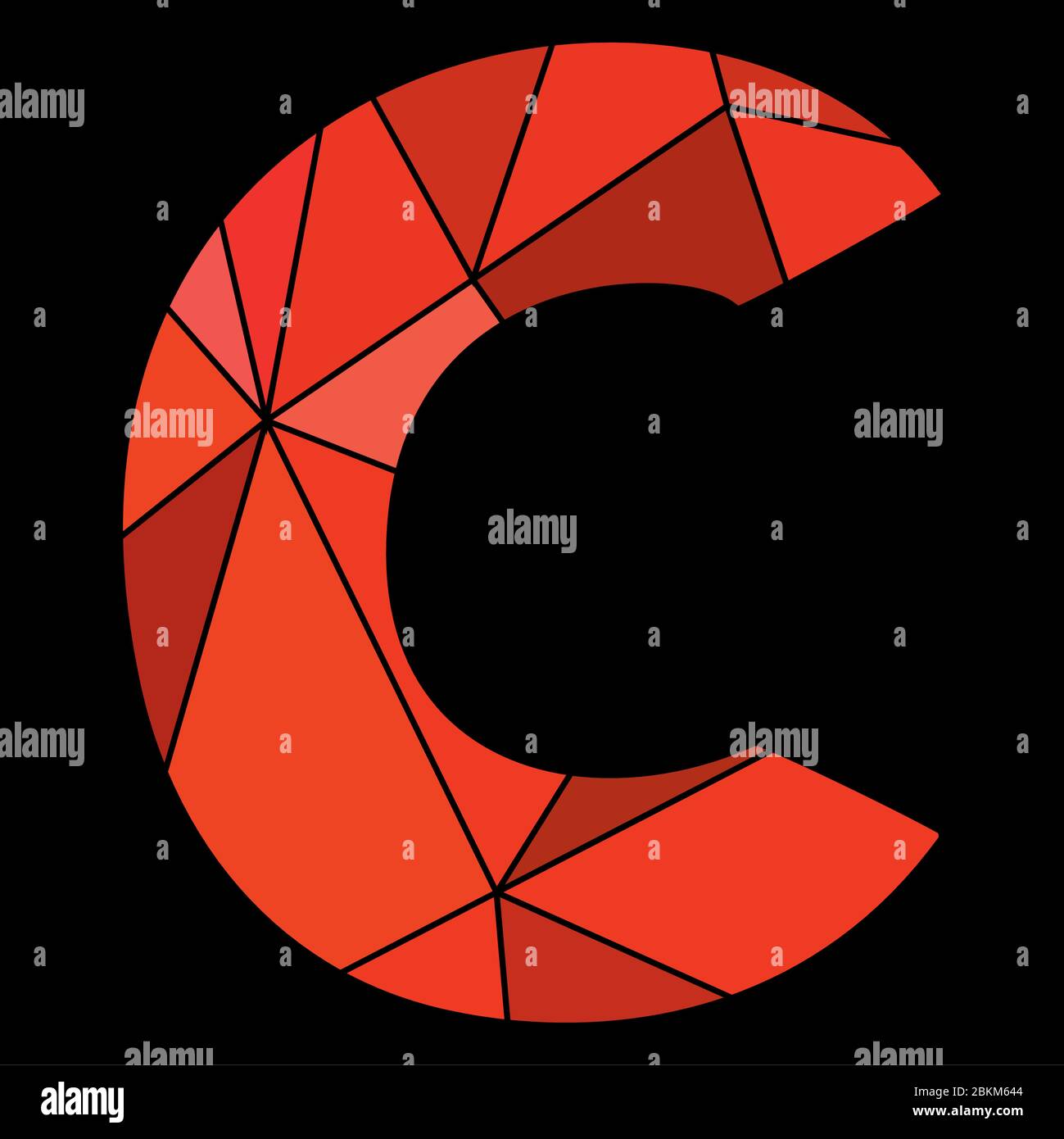 Letter c drawing hi-res stock photography and images - Alamy