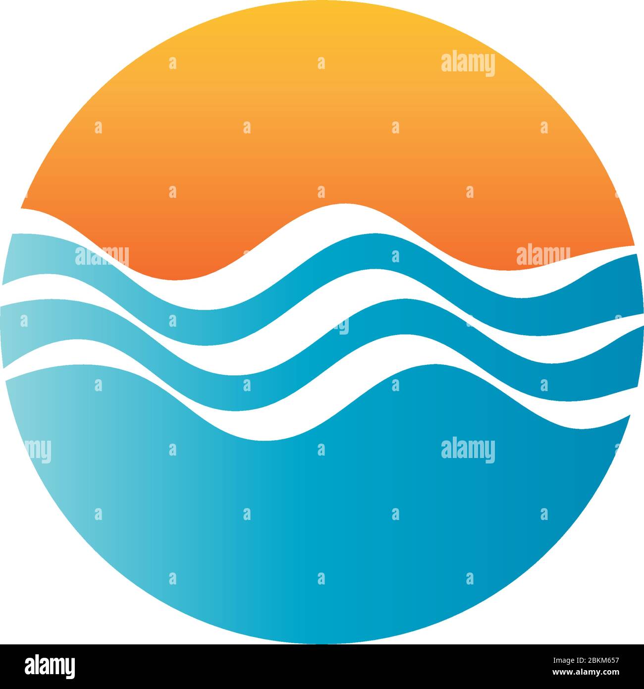 Water wave icon vector illustration design template Stock Vector Image ...