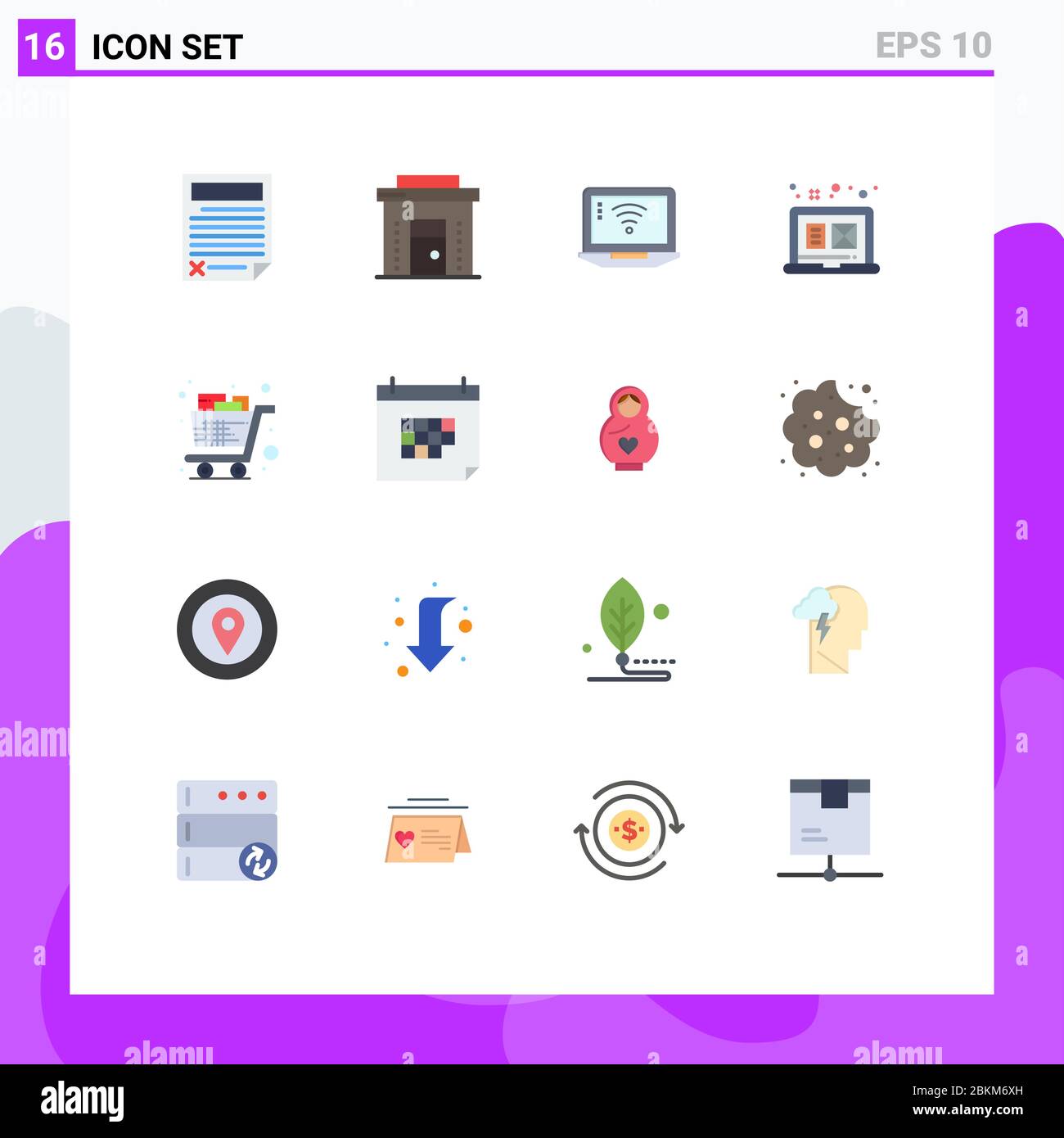 16 Universal Flat Color Signs Symbols of graphic design, digital graphic,  online, design, signal Editable Pack of Creative Vector Design Elements  Stock Vector Image & Art - Alamy