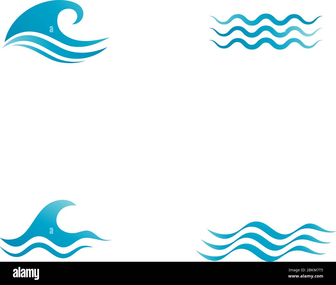 Water wave icon vector illustration design template Stock Vector Image ...