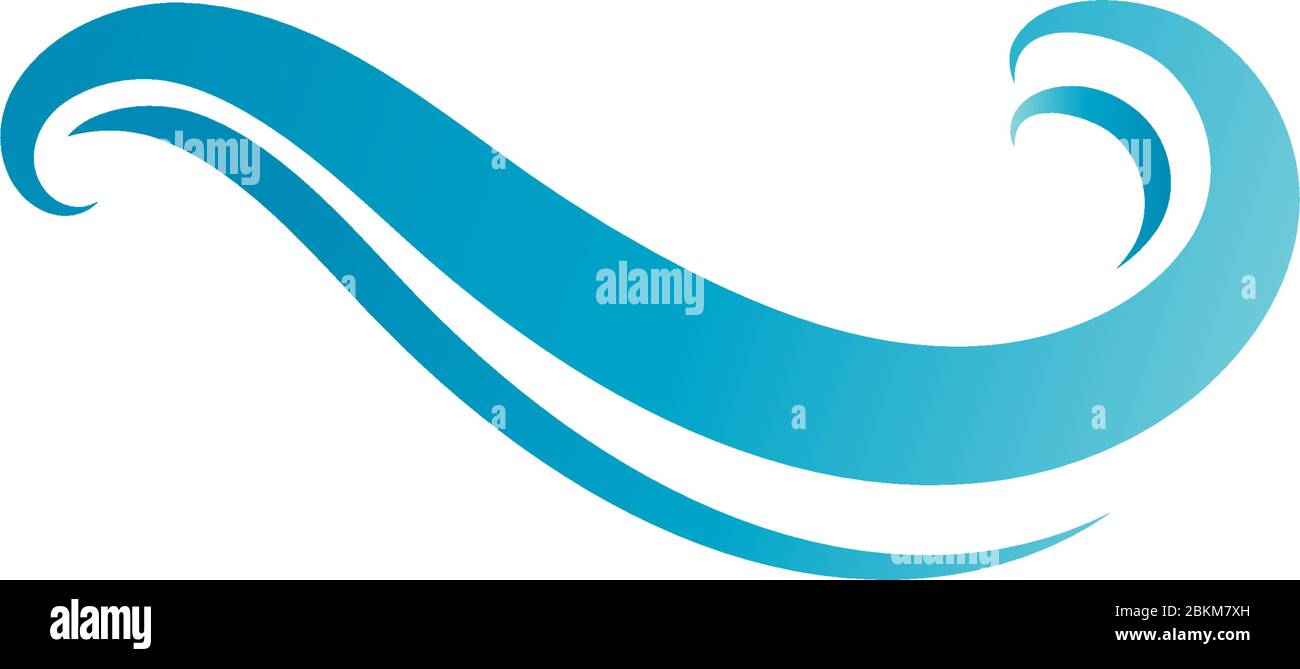 Water wave icon vector illustration design template Stock Vector Image ...