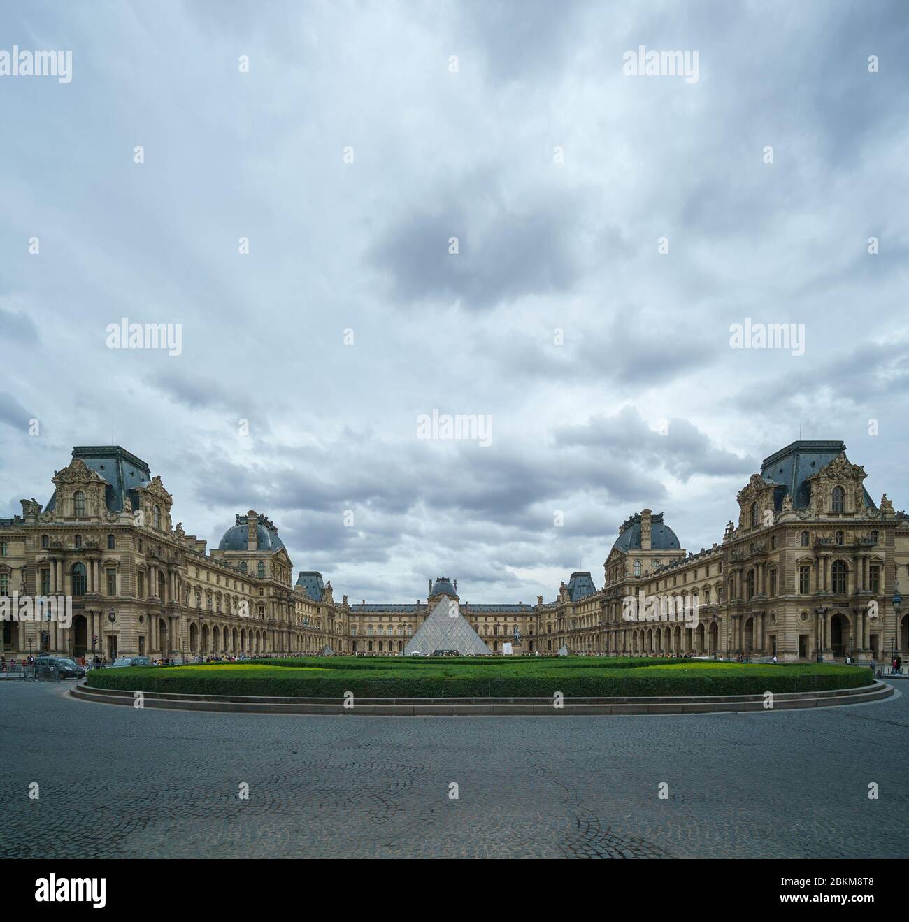 View facade louvre museum hi-res stock photography and images - Alamy