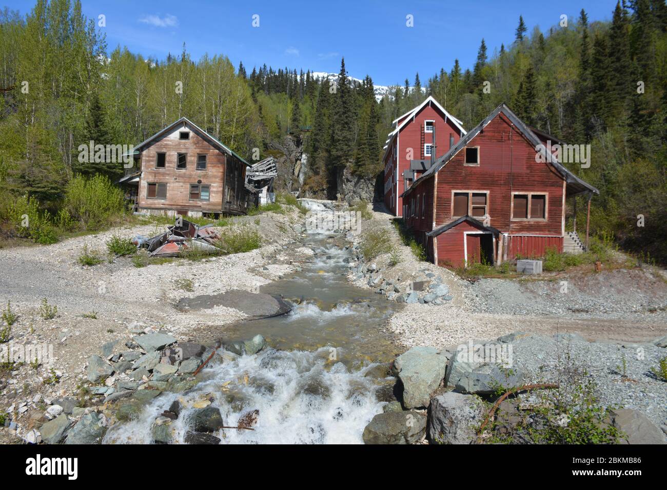 A guided tour of Kennecott Mines National Historic Landmark in Wrangell