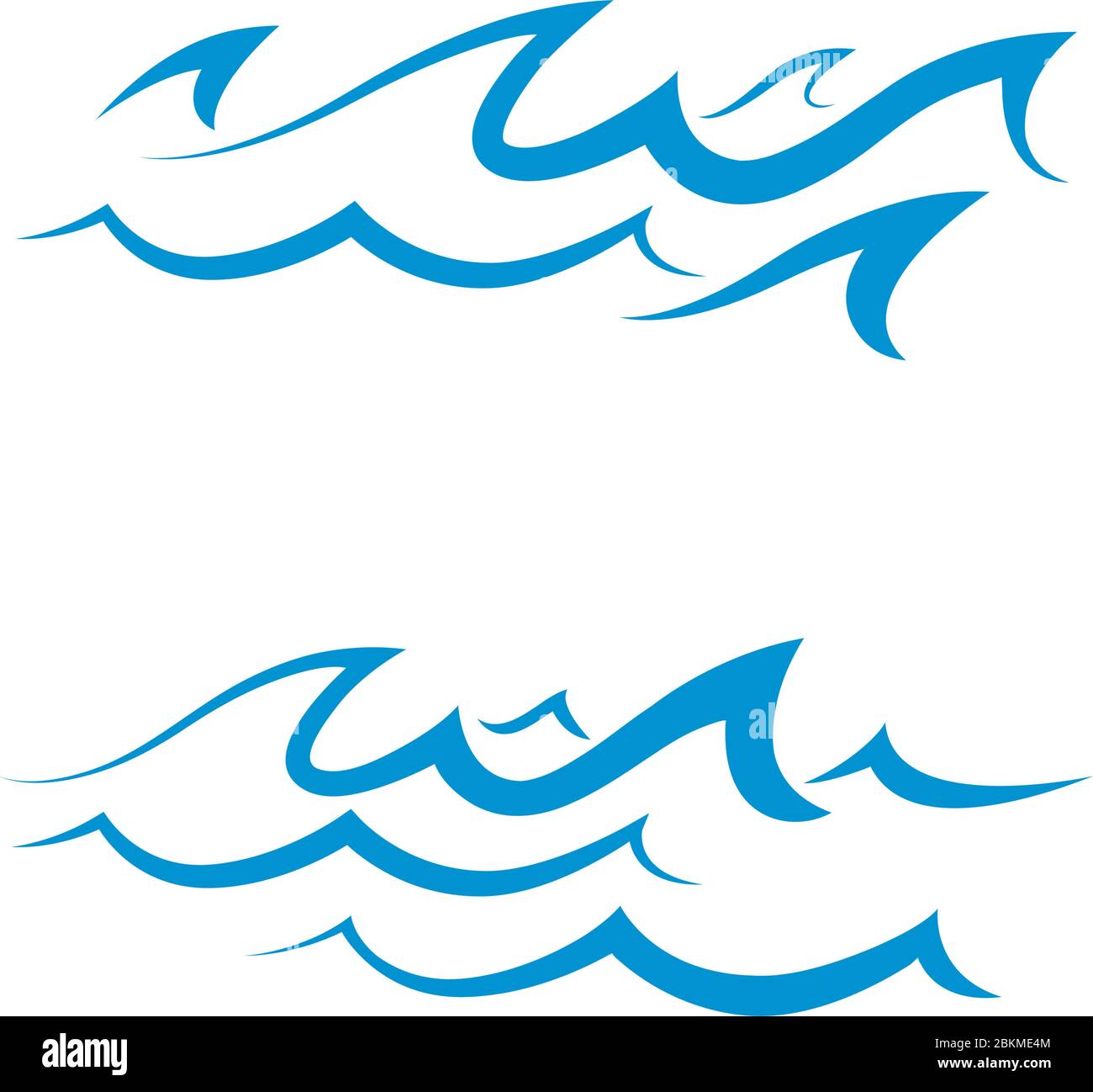 Water wave icon vector illustration design logo Stock Vector Image ...