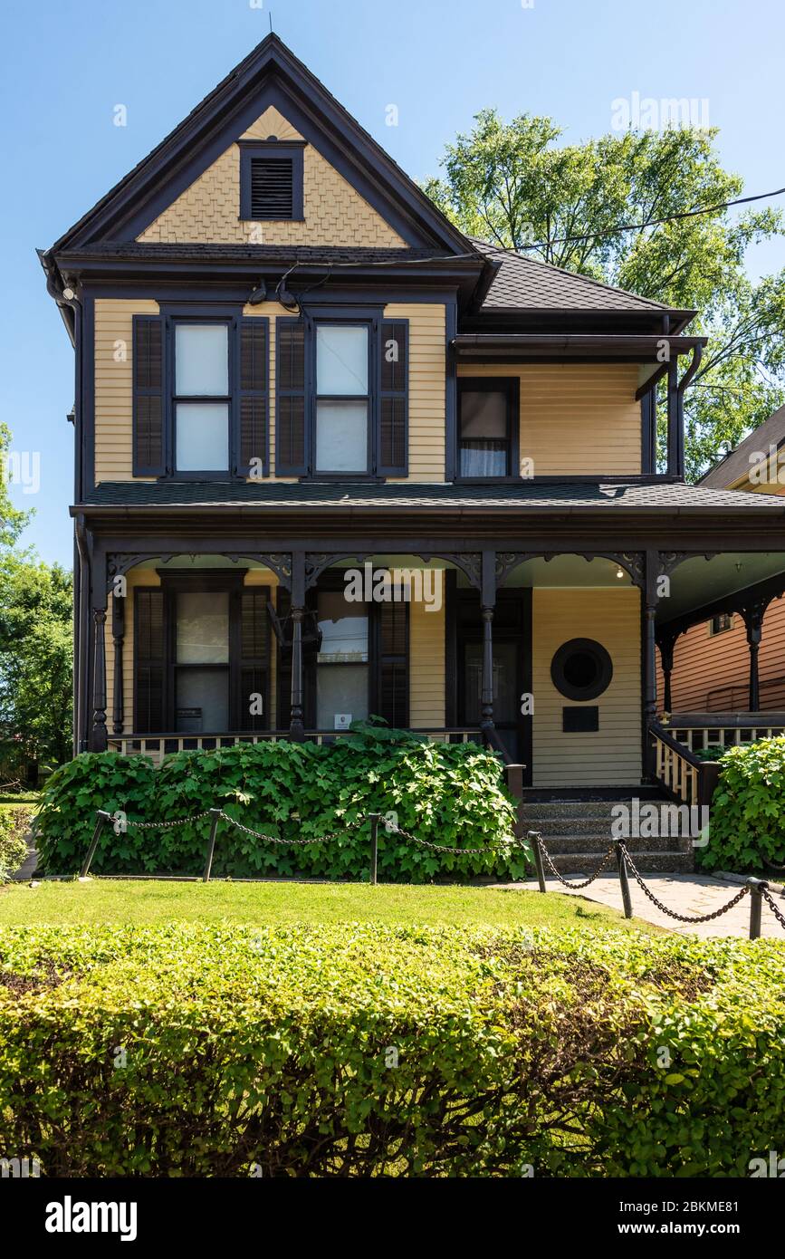 Martin Luther King, Jr. birthplace home in Atlanta, Georgia. (USA) Stock Photo